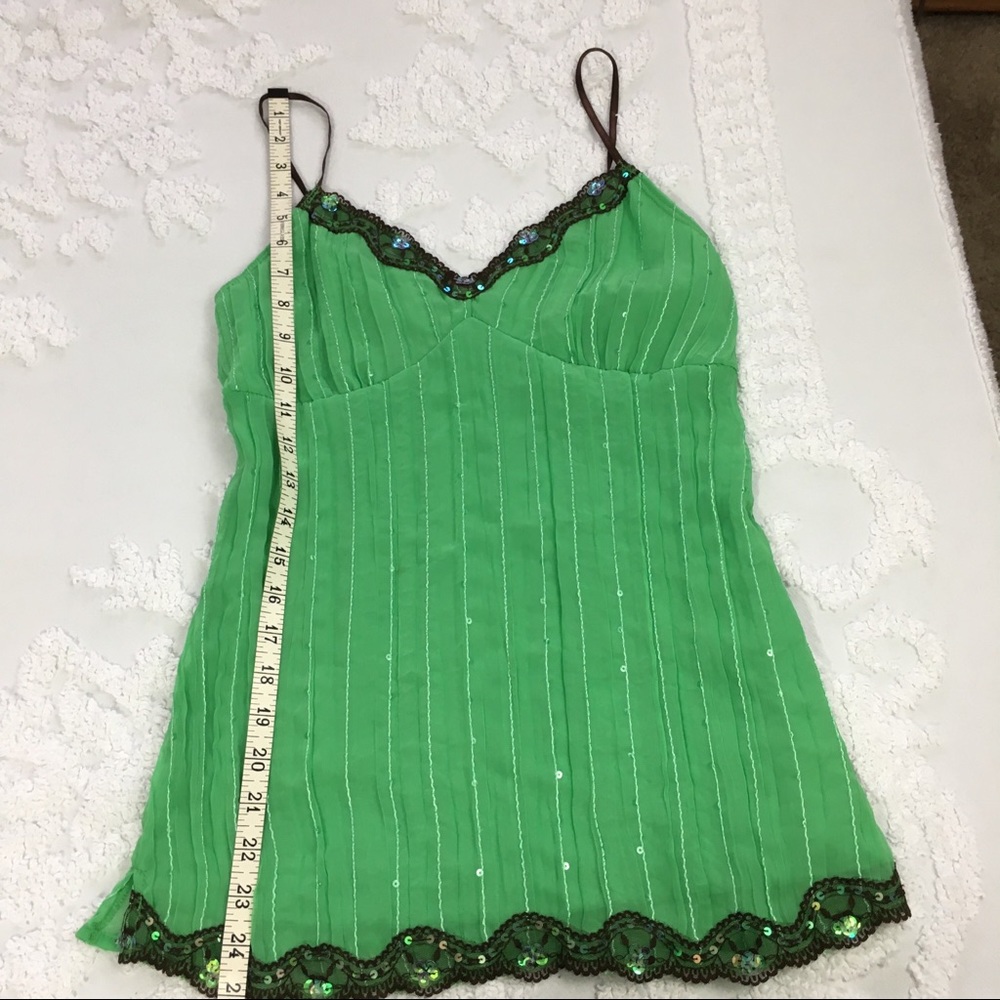 No Boundaries green brown camisole top - Picture 11 of 16